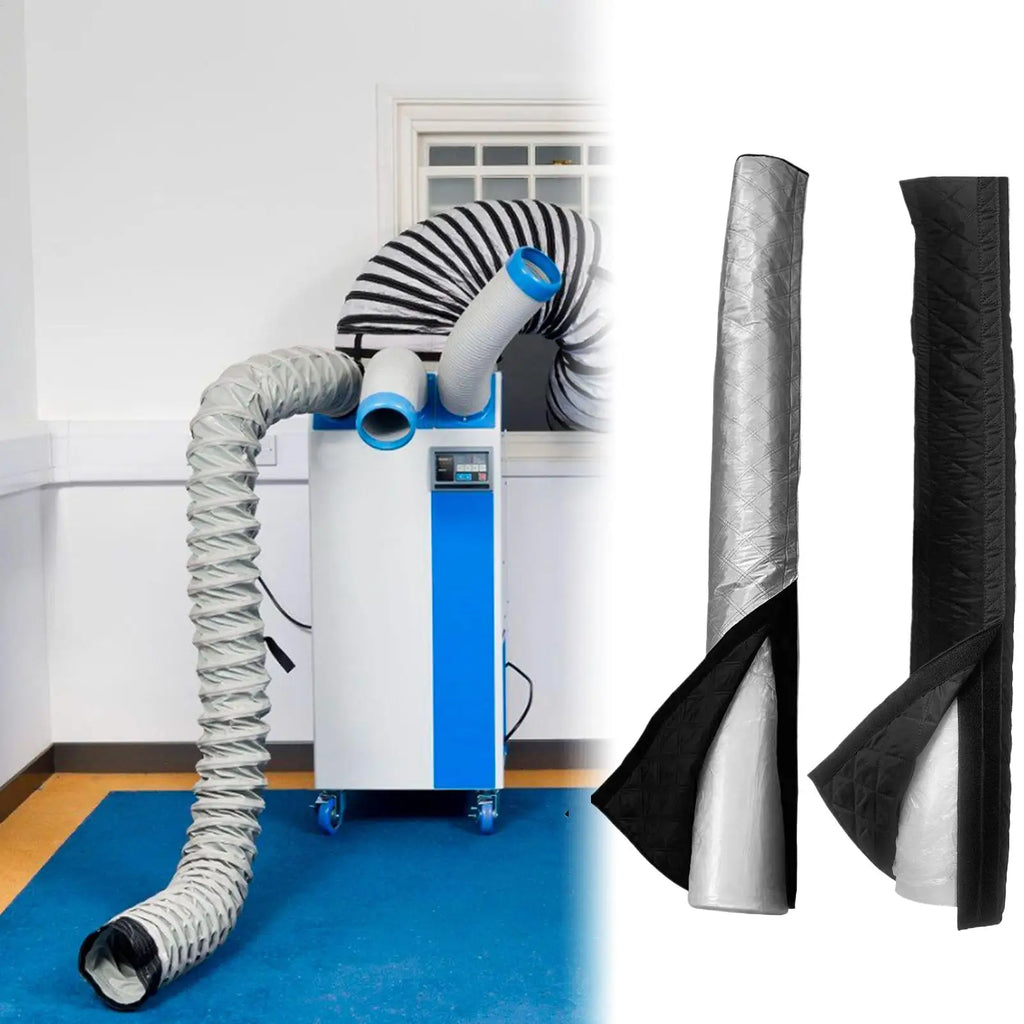 Portable AC Exhaust Hose Cover – Insulation Dust Sleeve AC Hose Cover Axl