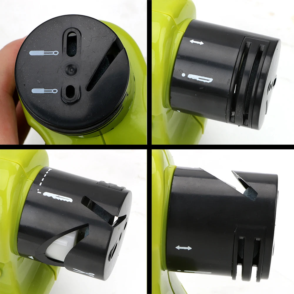 NICEYARD Electric Knife Sharpener – Diamond Rotary Whetstone Electric Knife Sharpener Axl