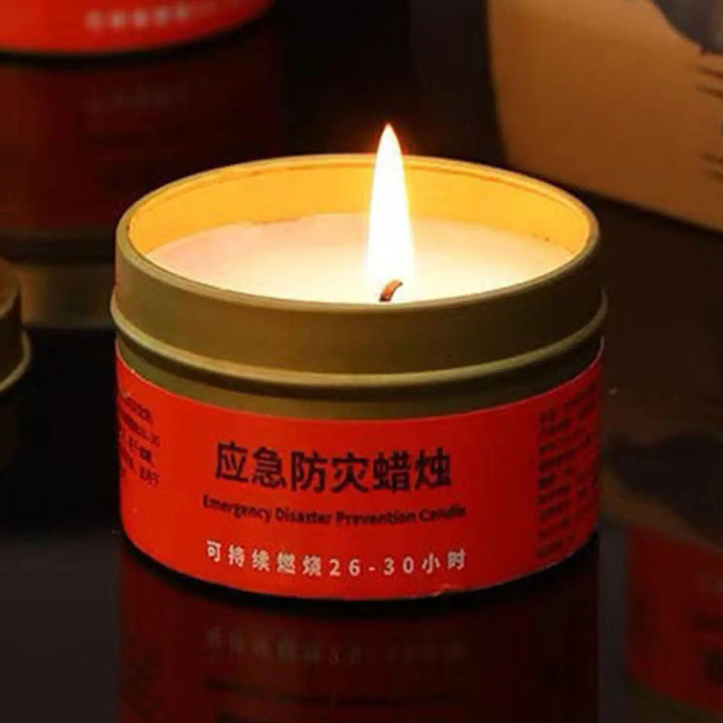 30-Hour Survival Candle – Windproof Odorless Emergency Light Survival Candle Axl