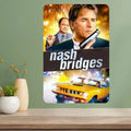 Nash Bridges Classic TV Show Metal Poster Sign | Retro Wall Art Metal Wall Sign Axl aluminum sign aluminum 14x20cm