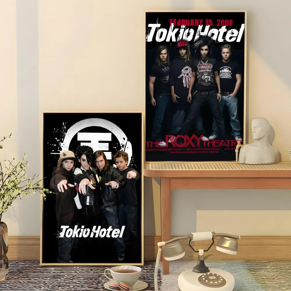 Tom Kaulitz HD Waterproof PVC Poster Sticker | Wall Décor Wall Poster Sticker Axl