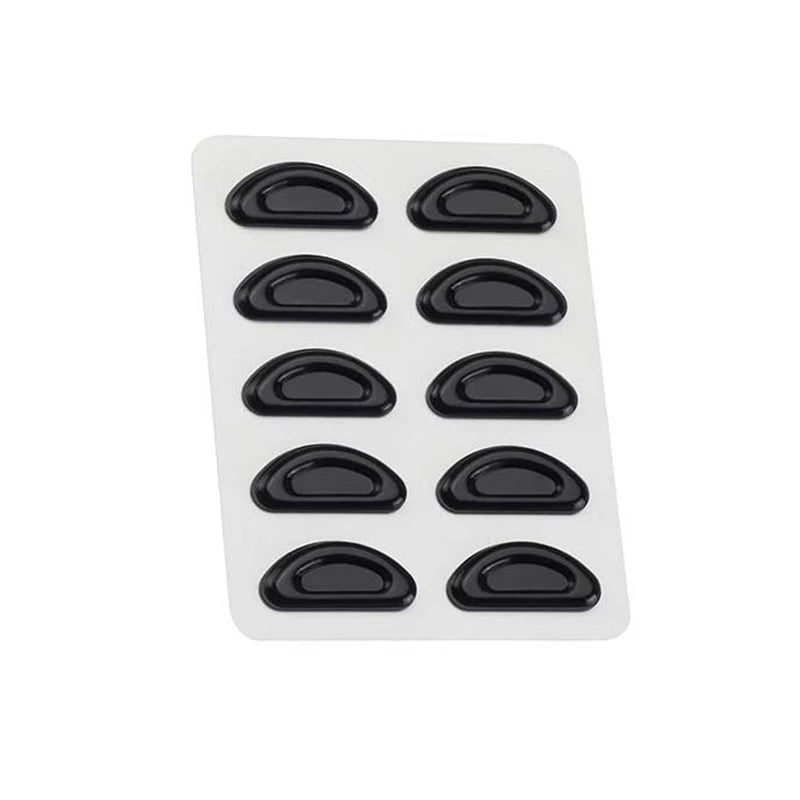 5 Pairs Silicone Anti-Slip Nose Pads for Glasses & Sunglasses Eyewear Nose Pads Axl B