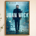 John Wick Movie Poster – Waterproof Peel-and-Stick PVC Wall Art