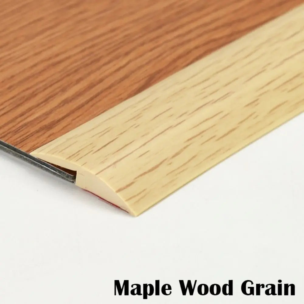 Self-Adhesive PVC Floor Transition Strip – 100cm Threshold Cover Floor Transition Strip Axl Maple Wood Grain