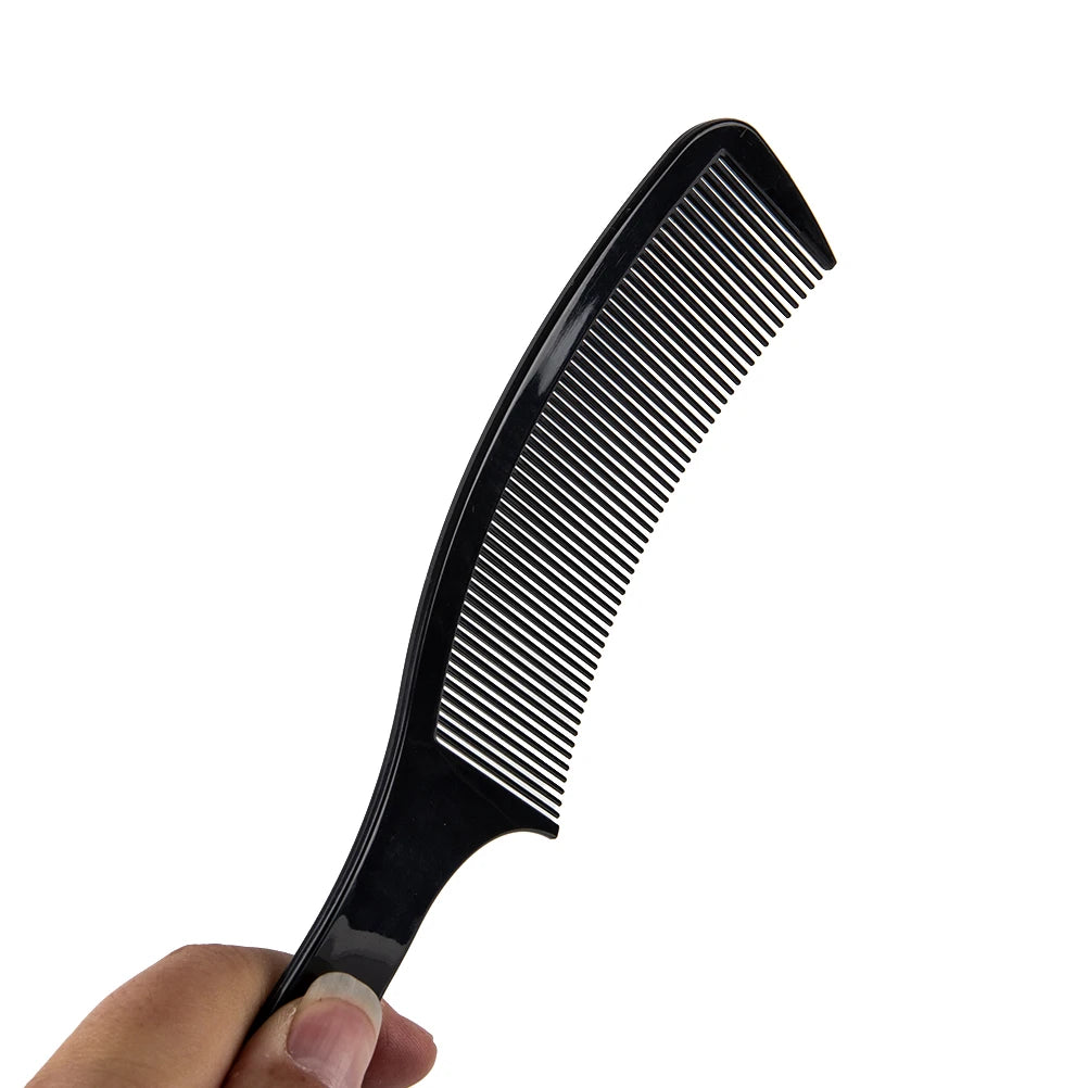 Curved Barber Clipper Comb – Flat Top Anti-Static Hair Cutting Barber Cutting Comb Axl