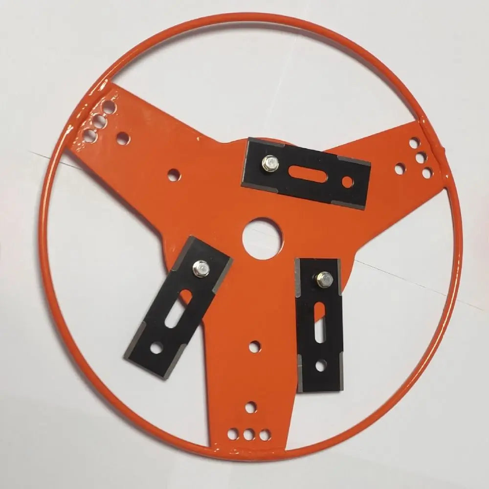 Lawn Mower Weeder Blade Plate – 27cm Universal Steel Trimmer Lawn Mower Blade Axl