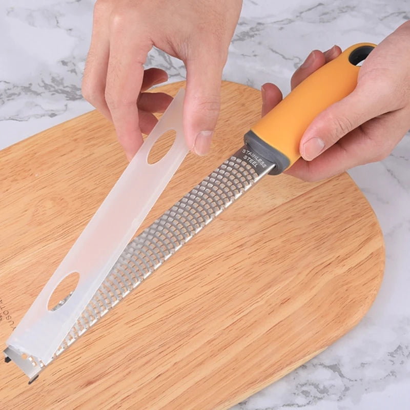 Multi-Purpose Cheese Grater, Lemon Zester & Ginger Shredder Kitchen Grater Zester Axl