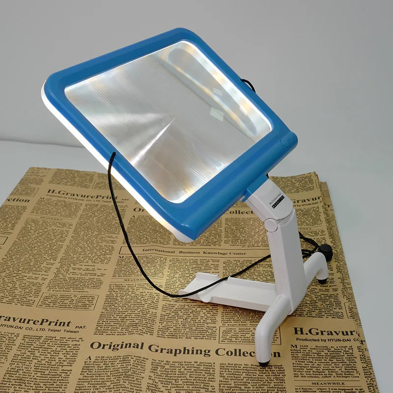 2X Hands-Free Neck Magnifier – Flexible Magnifying Glass Loupe Hands-Free Magnifier Axl