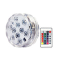 RGB Submersible LED Lights 4-Pack – IP68 Remote Control Submersible LED Light Axl 1 Lamp 1 controller
