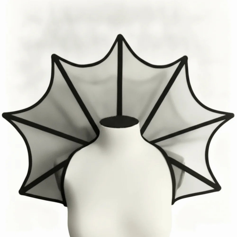 Victorian Lace Stand-Up Collar – Gothic Medieval Costume Accessory Costume Collar Axl Style C One Size
