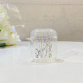 Floral Transparent AirPods Case – AirPods 1, 2 & Pro Cover Earphone Case Axl Airpods 1st or 2nd