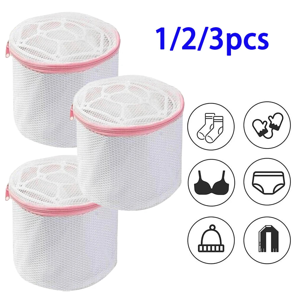 Zippered Mesh Laundry Bags for Bra & Lingerie – 1/2/3 Pack Mesh Laundry Bag Axl