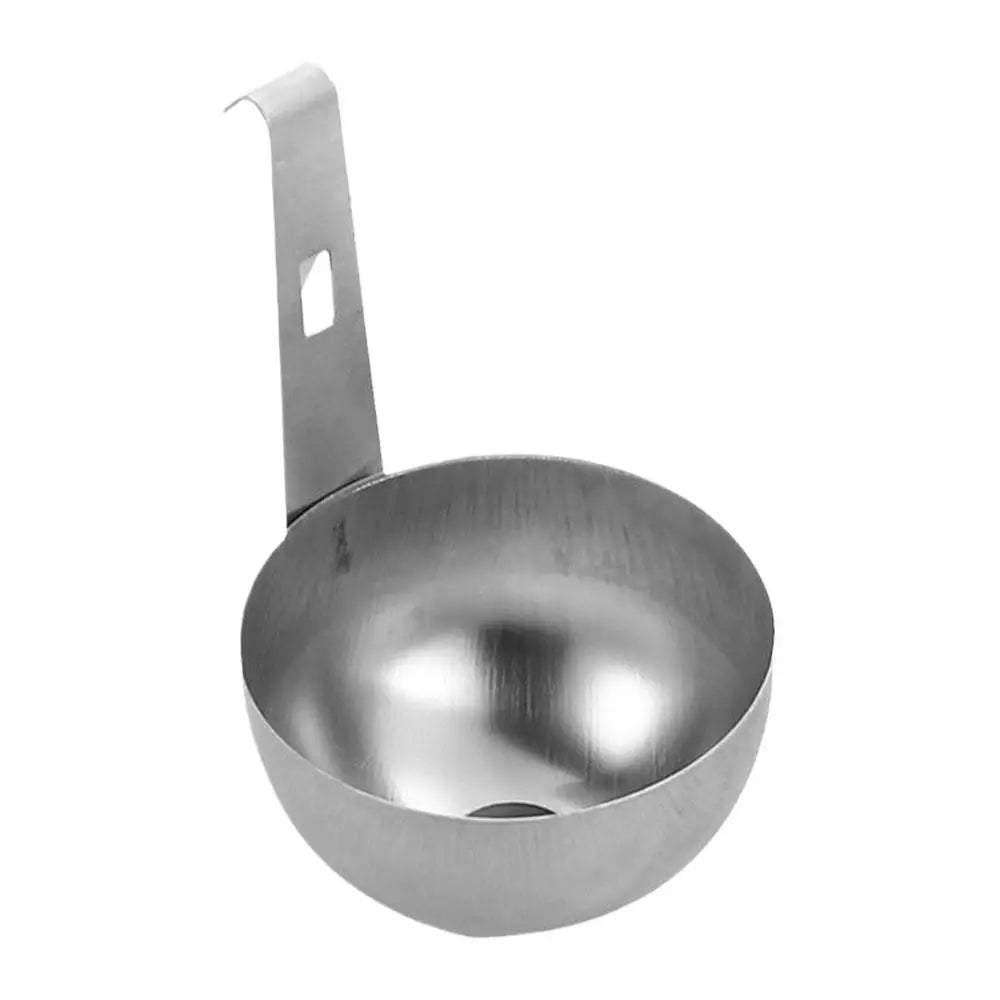 Stainless Steel Egg Poacher – Hangable Egg Boiling Mold Cooker Egg Poacher Mold Axl As show