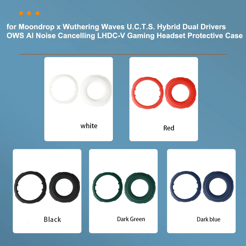 Silicone Case for Moondrop × Wuthering Waves U.C.T.S. OWS Headset Headset Silicone Case Axl