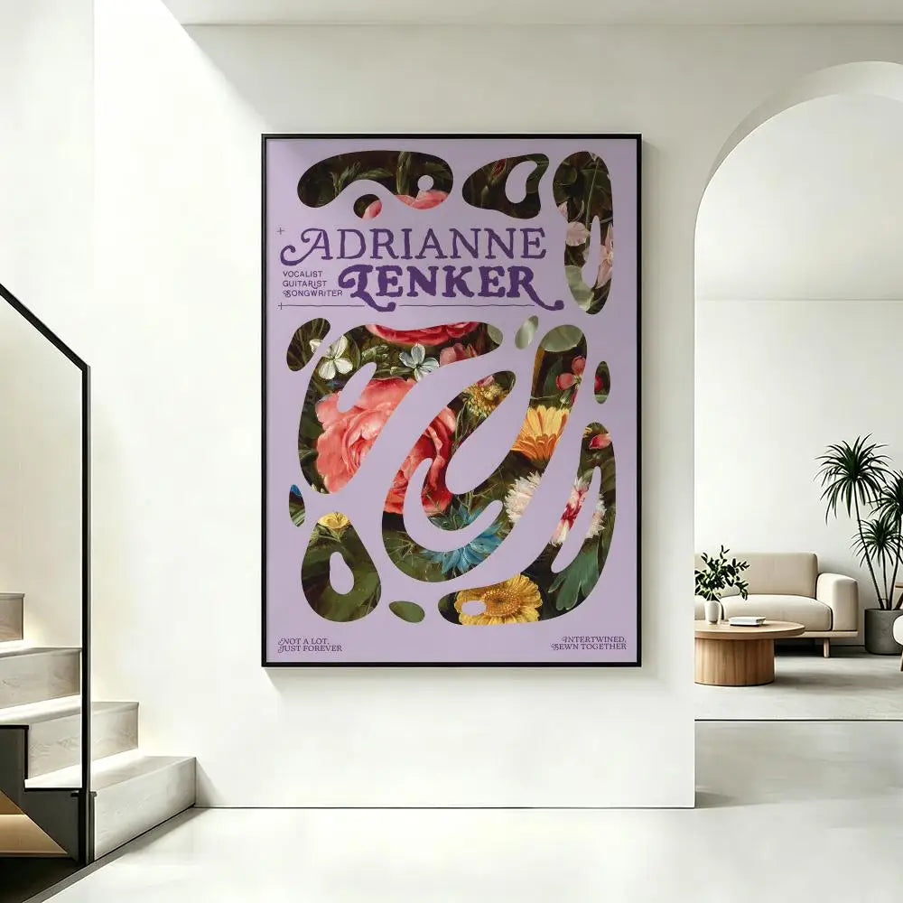 Adrianne Lenker HD Art Poster – Waterproof Sticky Wall Decor Wall Art Poster Axl
