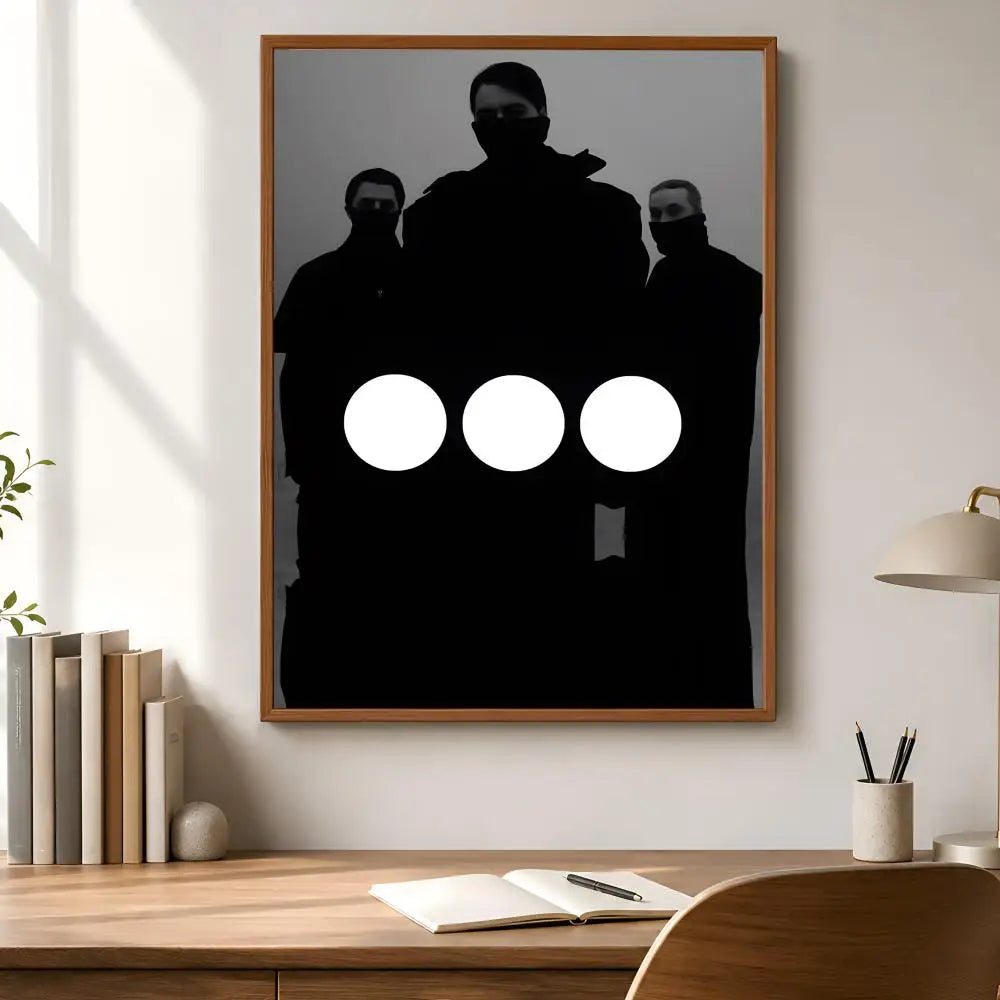 Swedish House Mafia Waterproof PVC Wall Poster – Peel & Stick HD Wall Art Poster Axl