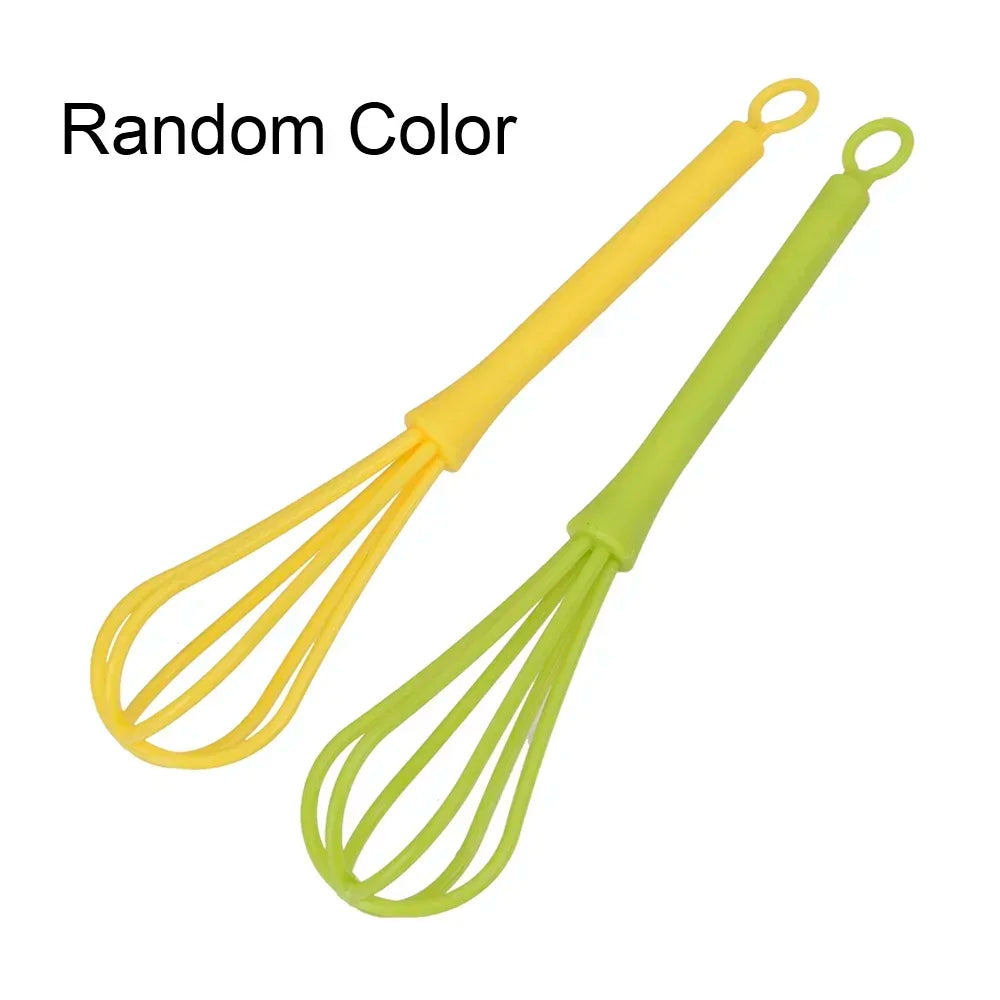 Plastic Hand Egg Whisk Mixer – Baking & Cream Beater Tool Hand Egg Whisk Axl Random Color