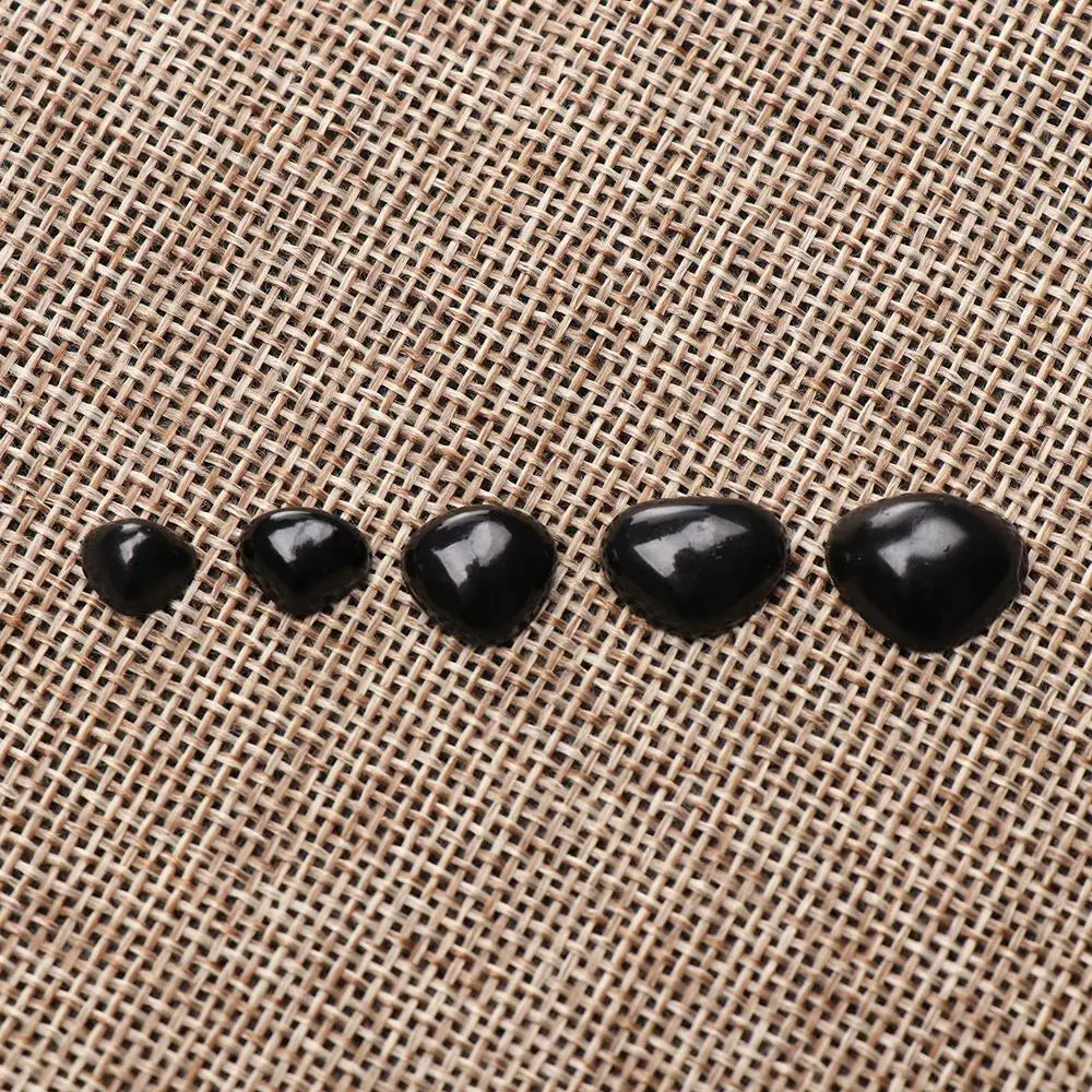 100 Pcs Triangle Safety Noses for Stuffed Animals & DIY Dolls Craft Doll Accessories Axl