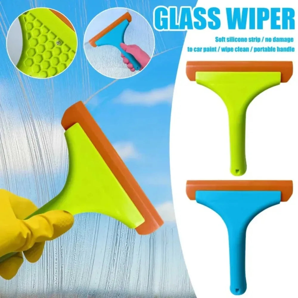 Flexible Silicone Squeegee – Shower, Window & Car Wiper Silicone Squeegee Axl