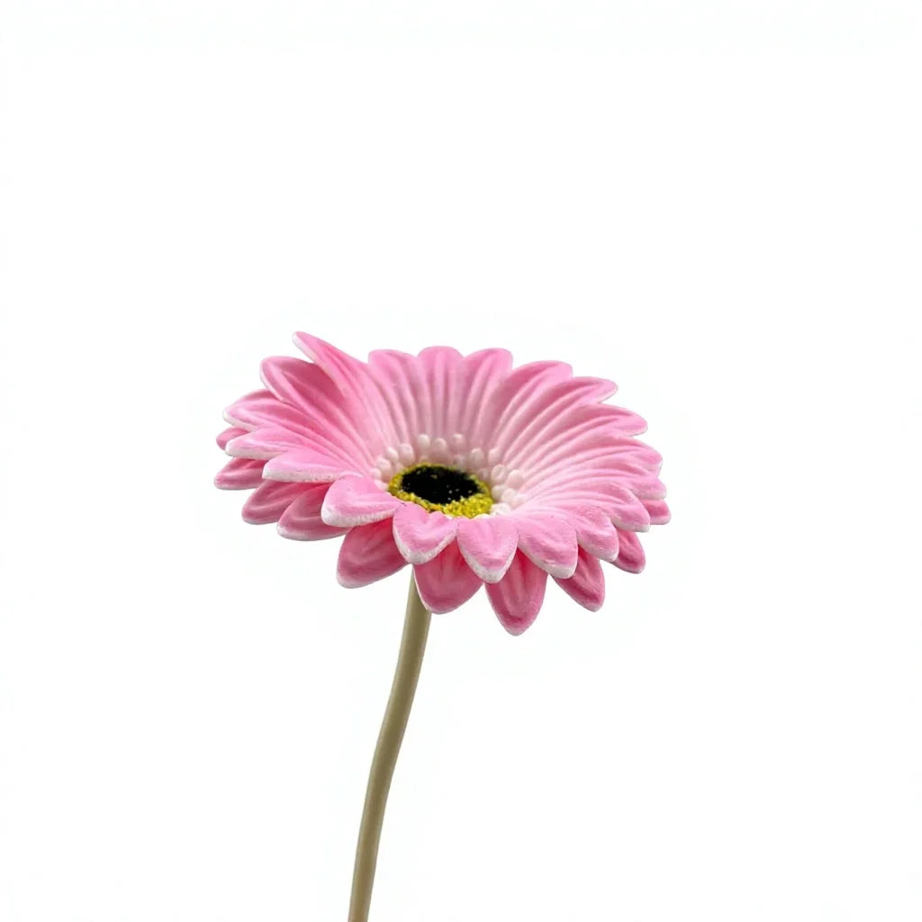 10-Pack PU Gerbera Daisy Artificial Flower Stems | Faux Sunflowers Artificial Flower Stems Axl Pink