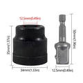 Jack Socket Adapter – Heavy Duty Electric Drill & Wrench Drive Jack Socket Adapter Axl Black