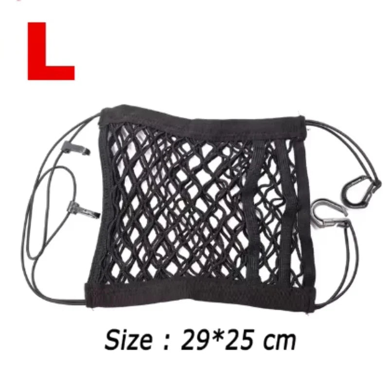 Car Mesh Storage Bag Between Seats – Pet & Child Barrier Car Seat Organizer Axl L