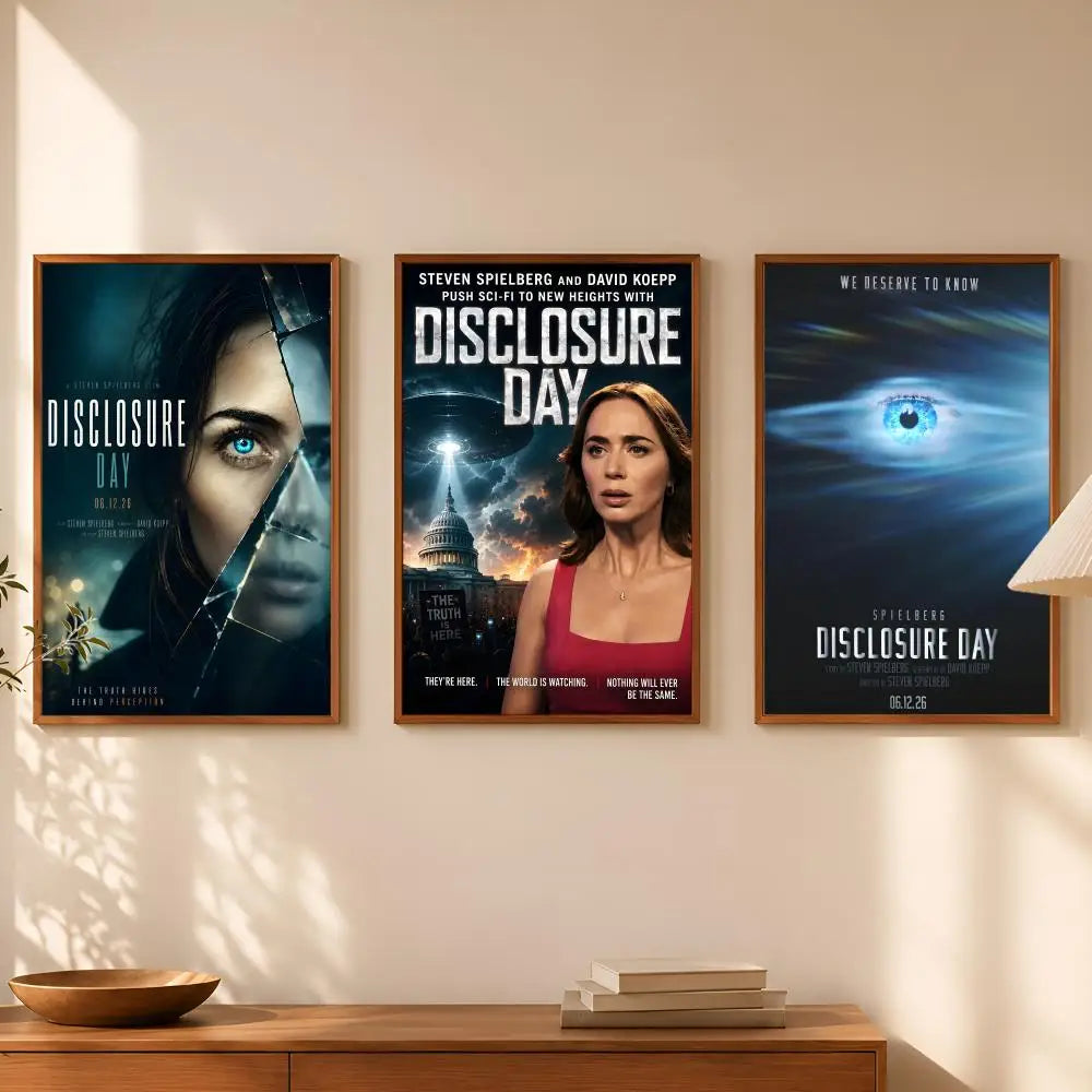 Movie Disclosure Day HD Self-Stick Wall Art Poster – Waterproof Wall Art Poster Axl