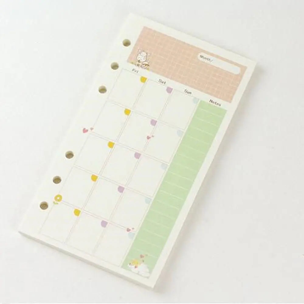 A5 & A6 Planner Refill Paper – Loose Leaf To-Do List Sheets Planner Refill Paper Axl A5 4