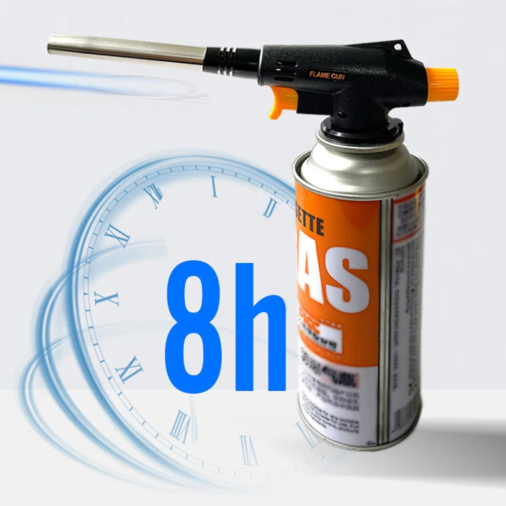 Adjustable Jet Flame Blow Torch Lighter – BBQ & Kitchen Butane Blow Torch Axl