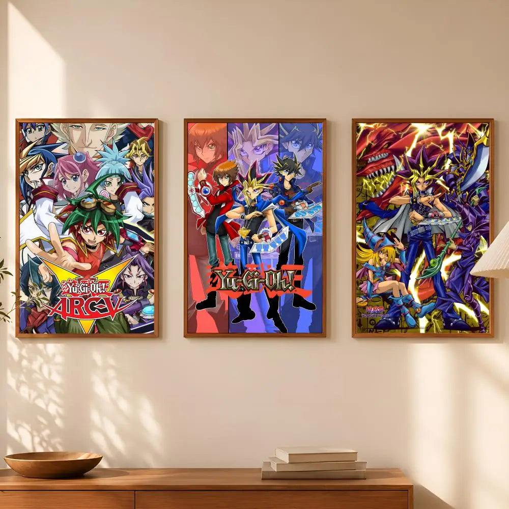 Yu-Gi-Oh Self-Stick HD PVC Wall Poster – Waterproof Home Decor Wall Art Poster Axl