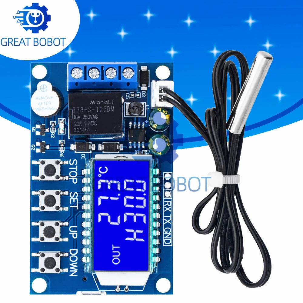 XY-T01 Digital Thermostat Temperature Control Switch Module Thermostat Control Module Axl Default Title