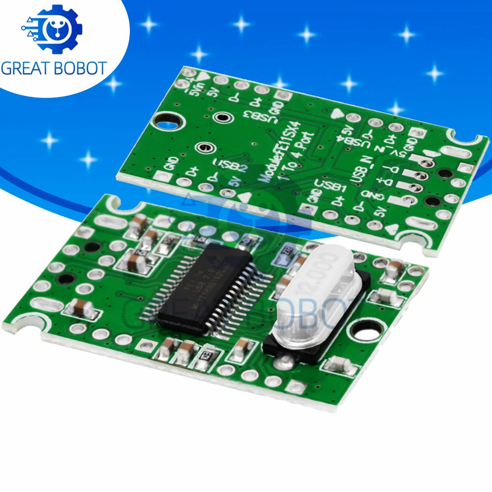 USB 2.0 Hub Module – 1-to-4 Port Expansion Adapter Board USB Hub Module Axl