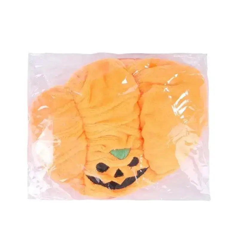 Pet Halloween Pumpkin Hat – Plush Costume for Cats & Dogs Pet Costume Hat Axl