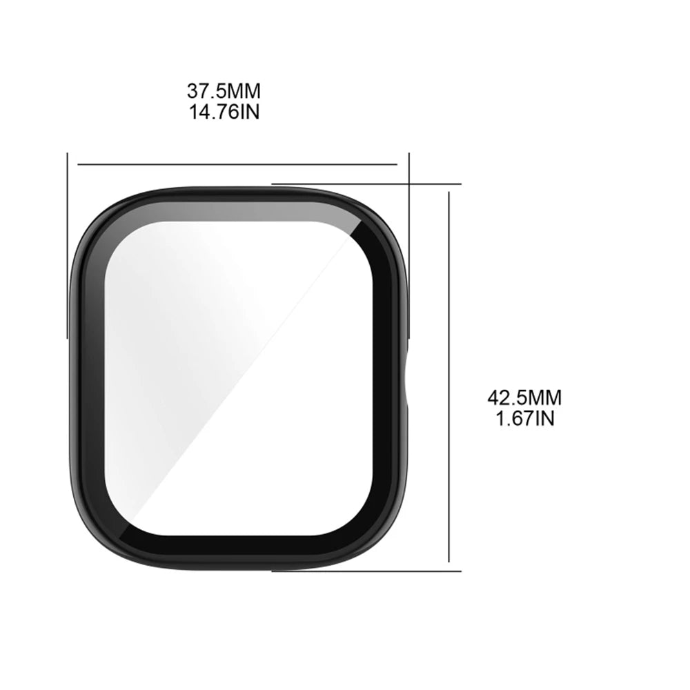 PC Case & Screen Protector for Amazfit GTS 4 Mini Watch Smartwatch Case Axl