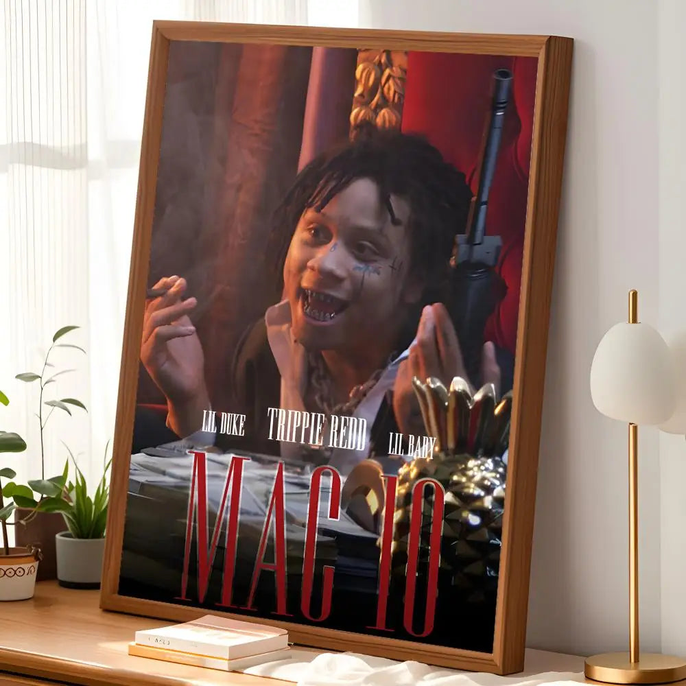 Trippie Redd Wall Poster – Self-Stick Waterproof HD Wall Art Wall Art Poster Axl