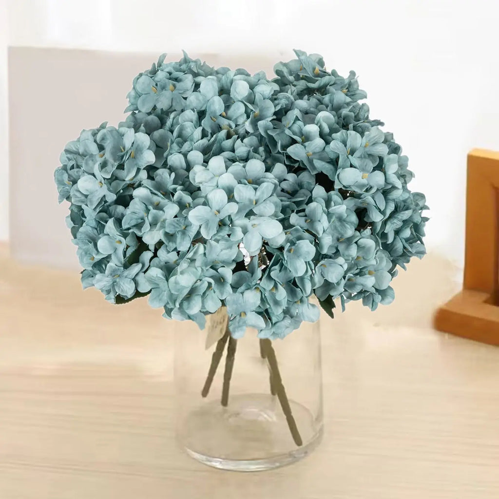 Artificial Silk Hydrangea Bouquet – Wedding & Home Decor Artificial Silk Flowers Axl