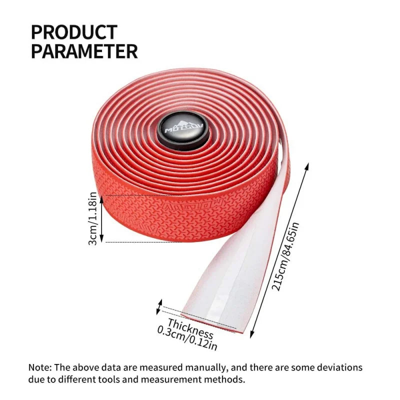 Road Bike Handlebar Tape – Non-Slip Sweat-Absorbing Grip Wrap Handlebar Tape Axl