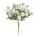 Silk Artificial Hydrangea Flowers – Wedding & Home Décor Artificial Flowers Axl white 1pc