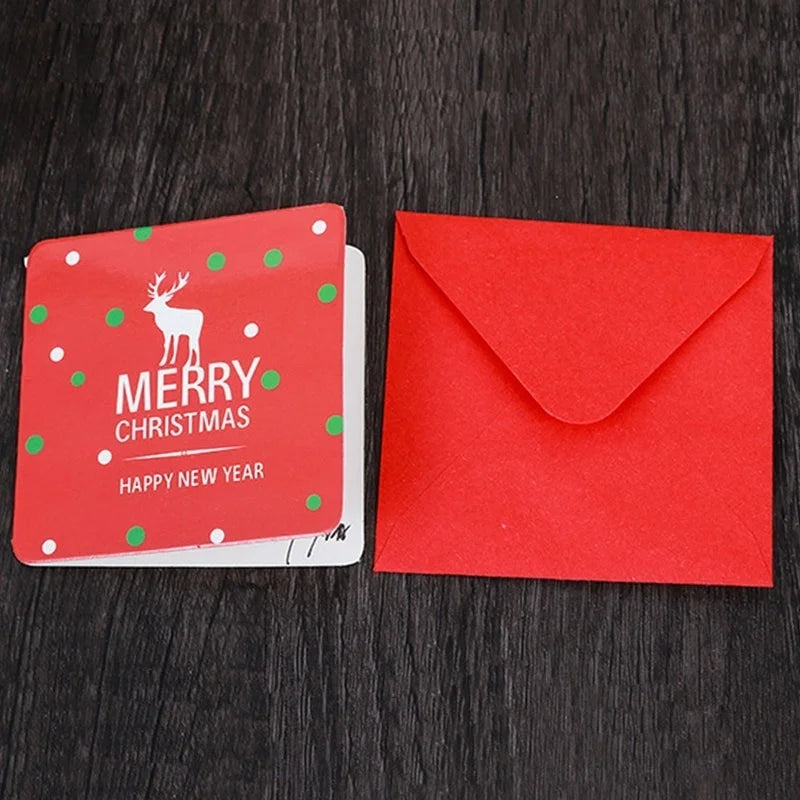 24 Pack Mini Christmas Greeting Cards with Envelopes for Kids Christmas Greeting Cards Axl