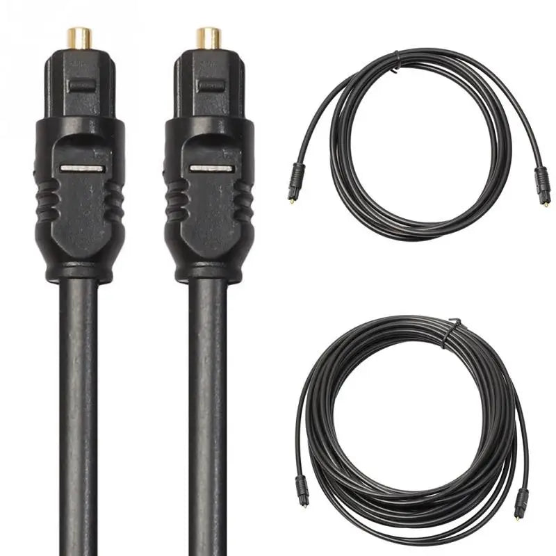 Gold-Plated Toslink Digital Optical Audio Cable 1m–5m Optical Audio Cable Axl 1m CN