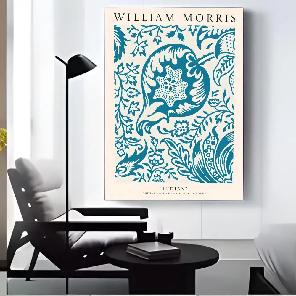 William Morris Canvas Wall Art – Vintage HD Print Home Decor Canvas Wall Art Axl
