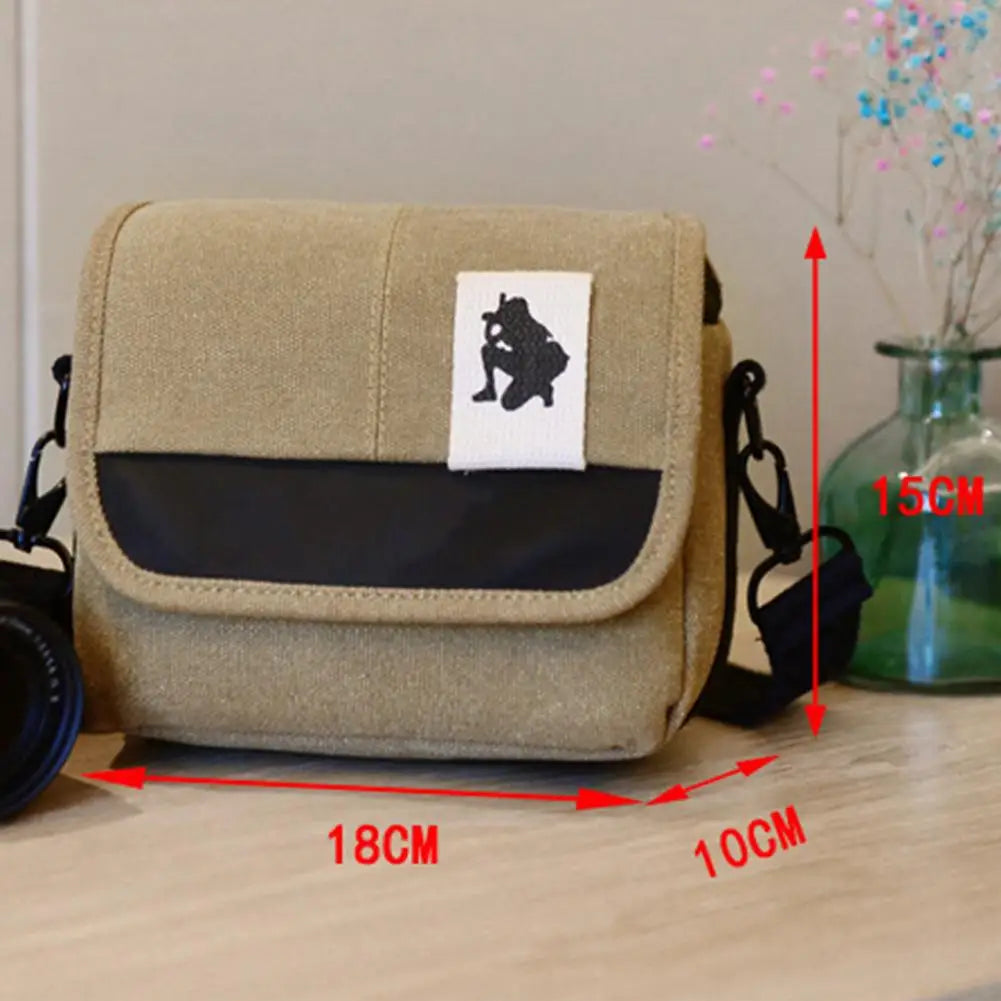 Canvas Camera Bag for Canon EOS DSLR & Mirrorless | 18-55mm Camera Shoulder Bag Axl