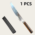 Damascus Steel Chef Knife – 67-Layer Boning & Slicing Blade Damascus Chef Knife Axl 1pcs