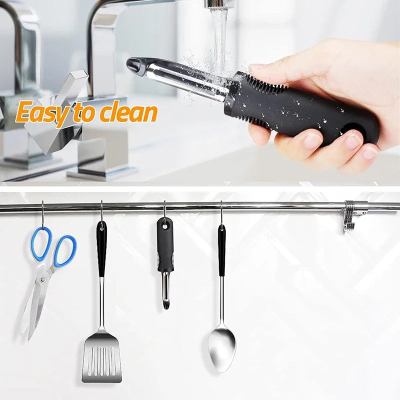 Swivel Vegetable Peeler – Stainless Steel Fruit & Veggie Tool Vegetable Peeler Axl