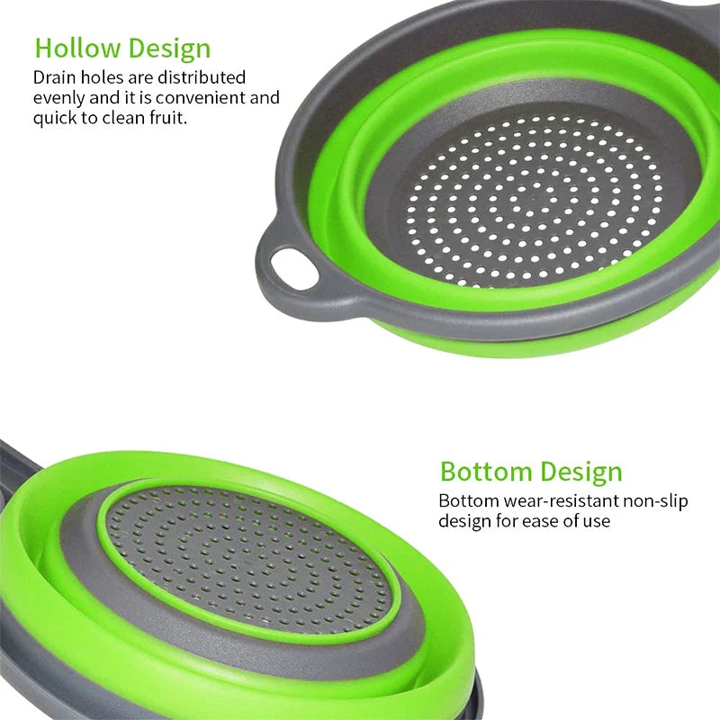 Extendable Collapsible Kitchen Colander Strainer Long Handle Kitchen Colander Strainer Axl