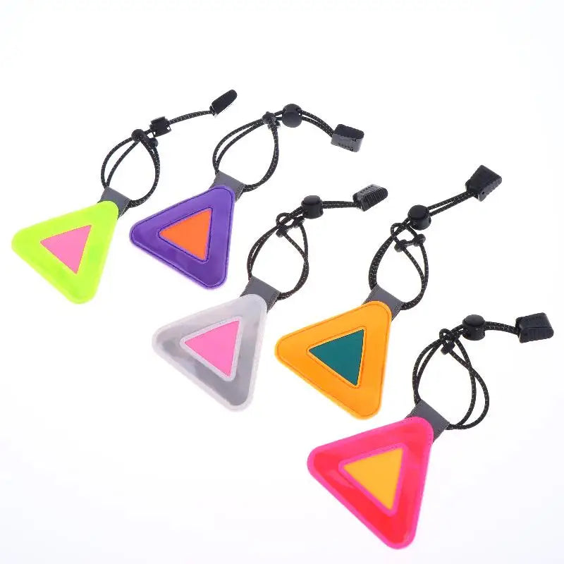 Bike Triangle Reflective Safety Sticker for Night Riding Bike Reflective Sticker Axl