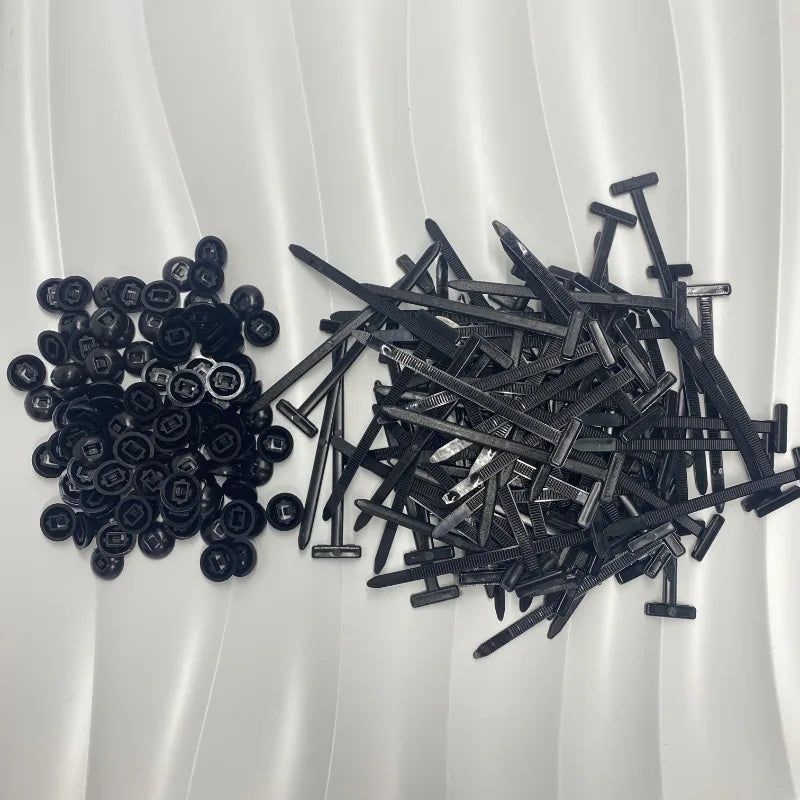 Heavy-Duty Self-Locking Nylon Cable Ties – 100/200 Pack Nylon Cable Ties Axl