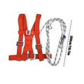 Adjustable Full Body Safety Harness – Fall Protection Gear Safety Harness Axl Orange
