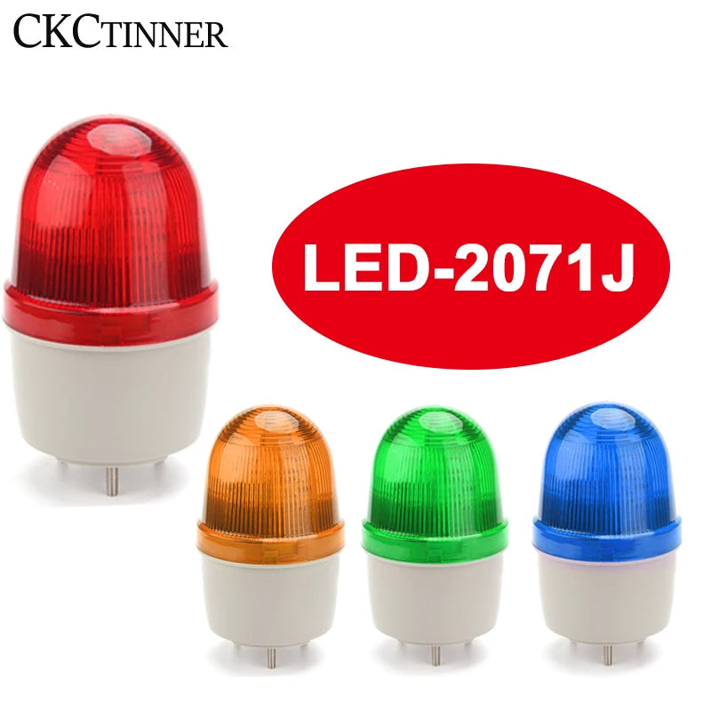 LED Strobe Warning Light 12V 24V 220V – Flashing Signal Indicator Warning Indicator Light Axl