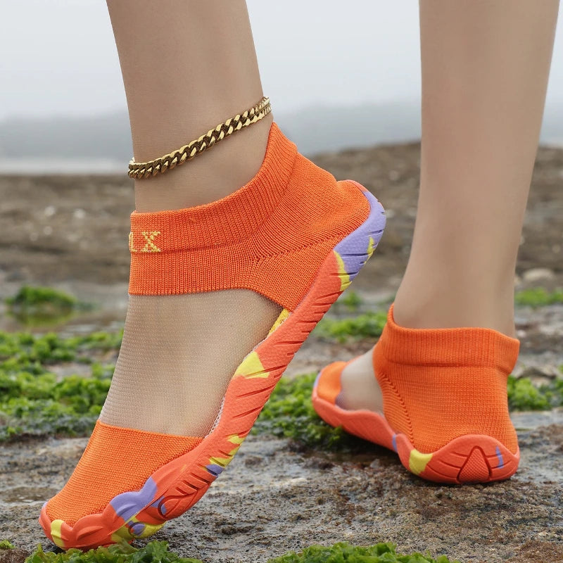 Women's Mesh Breathable Slip-On Water Shoes – Yoga & Beach Women's Water Shoes Axl